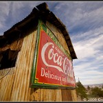 Nelson, Nevada - Antique Coke Sign