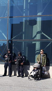 NYPD with AR-15s Outside Jacob Javits Center - Chris-R.net