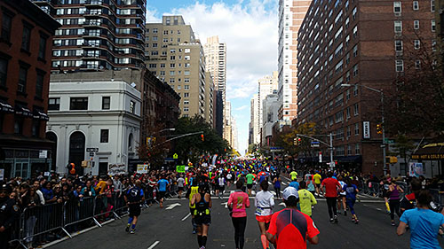 NYC Marathon - On Course - Chris-R.net