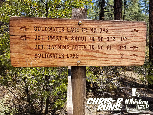 Whiskey Basin 88k Trail Run Goldwater Lake 3 miles- Chris-R.net